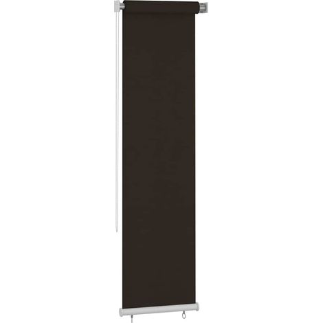 Maison Exclusive - Tenda a Rullo per Esterni 65(L)x230(A) cm Marrone HDPE (1/5)