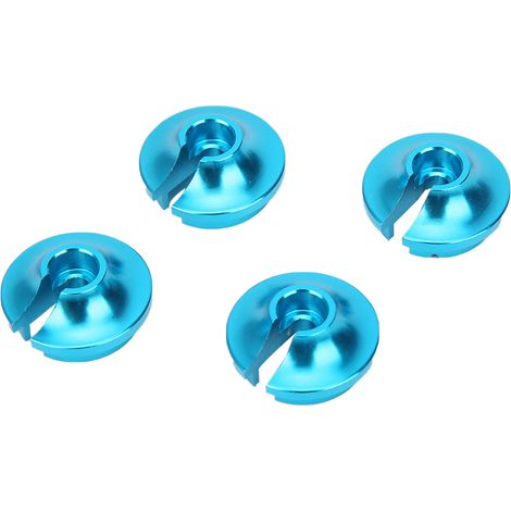 Retenues de ressort avec têtes de piston pour voiture RC TRXXAS SLASH 2WD, accessoire de mise à niveau 3768B bleu