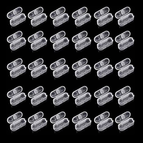 Lot de 30 connecteurs de chaîne en plastique - Chaînes de rechange pour stores vénitiens - Accessoires pour chaînes de rechange pour stores vénitiens (1/5)