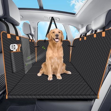 Dog Car Seat Cover, Black (1/5)