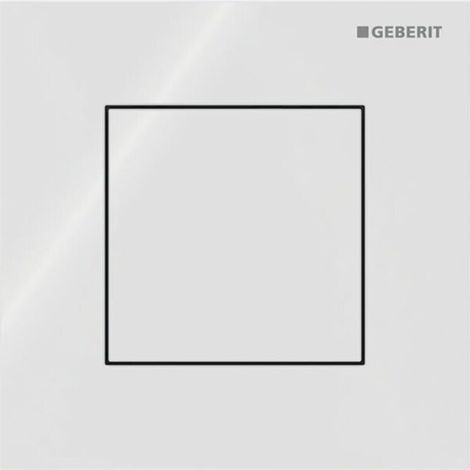 GEBERIT 116217SI1 Type 40 commande d'urinoir avec déclenchement pneumatique de chasse (1/4)