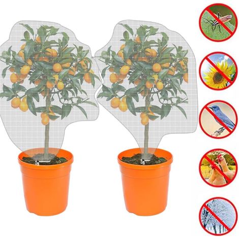 pezzi 1,5 1 m Rete anti-insetti per orto e alberi da frutto - Sacchetto di protezione per la frutta - Rete da giardino contro uccelli e insetti (1/5)