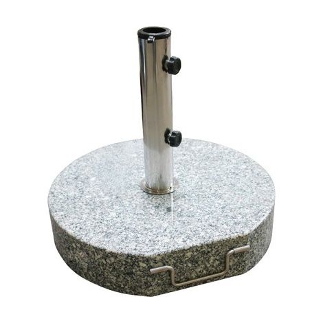 Sonnenschirmständer Schirmständer rund 45 cm Granit grau 40 kg (1/5)