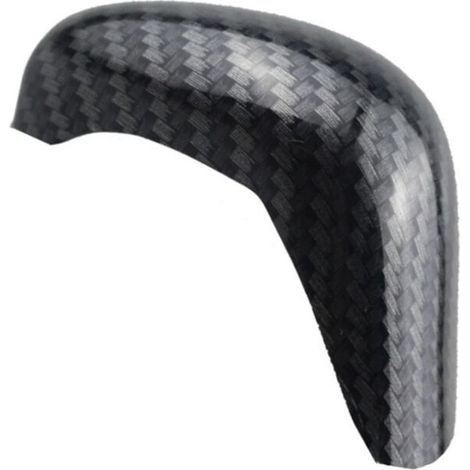 Accessorio decorativo per la copertura della leva del cambio, realizzato in ABS e fibra di carbonio, compatibile con i modelli ZS EV MG6 del 2017, 2018, 2019 e 2020. (1/3)