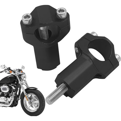 Rehausseur de Guidon pour Vélo - Attaches de Fixation pour Guidons de Moto (1/5)