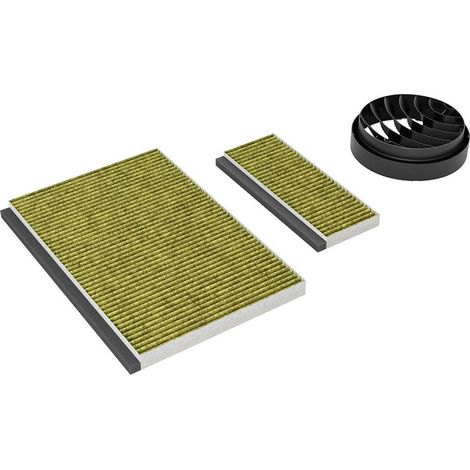 Kit de recyclage d'origine Siemens CleanAir Plus 17005798 / LZ10AKT00 pour hottes (1/2)