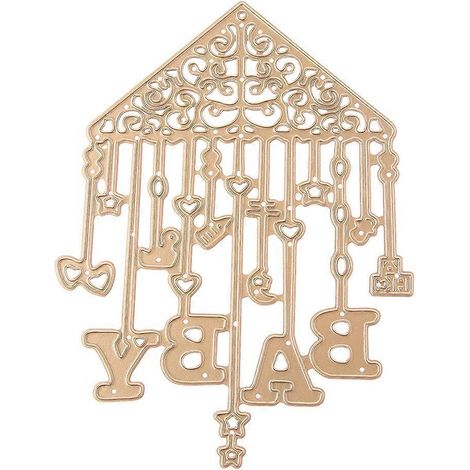 Metall-Baby-Stanzformen, Schablonen, Scrapbooking-Formen, DIY-Album, Papierkartenbastelgeschenk