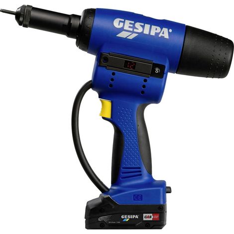 GESIPA - Rivettatrice per dadi per rivetti ciechi a batteria
