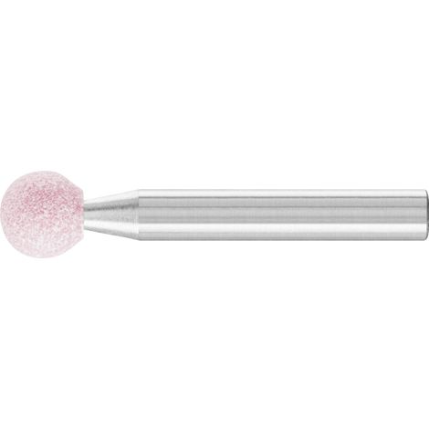 PFERD TOOLS STEEL EDGE Schleifstift Kugel Ø 10x10mm Schaft-Ø 6 mm A80 für Stahl- und Stahlguss 10 Stk