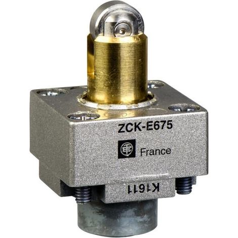 Télémécanique - OsiSense ZCKE - tête inter. de pos. - poussoir à galet renforcé en acier  - ZCKE67