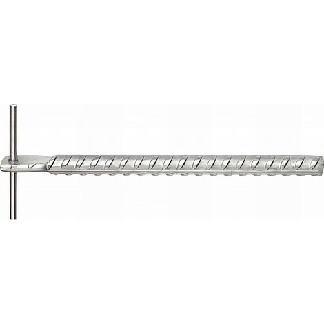 Index – Système de fixation façades ventilées ondulé 8 x 120 mm – Inox A2 pour béton armé et brique – Charge maximale 100 kg – Lot de 100 unités (1/3)