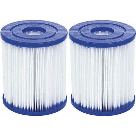 Trade Shop - SET 2 PEZZI FILTRO IN CARTUCCIA I BY POMPE DA 1.249 LT/H RICAMBE PISCINA 58093 - (1/5)