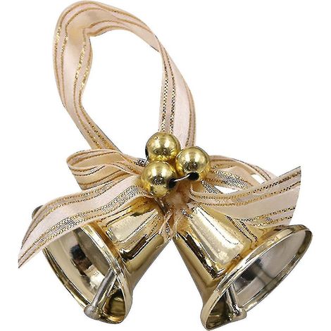 Décorations de Noël, articles de Noël, décoration de sapin de Noël en fer forgé, pendentif cloche (1/5)