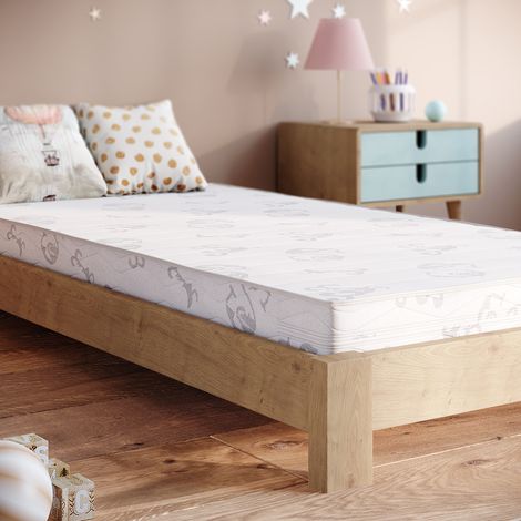 Materasso bambini , Bianco, 80 x 160 cm, Vitalispa