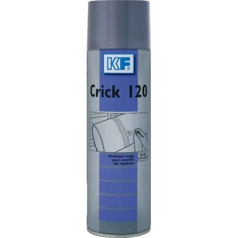 Crick 120 Penetrante Rojo para Inspección de Soldaduras - Aerosol 500 ml