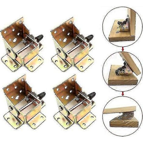 supports d'extension pour pieds de table pliante, supports pour pieds d'établi pliant à monter soi-même (1/5)