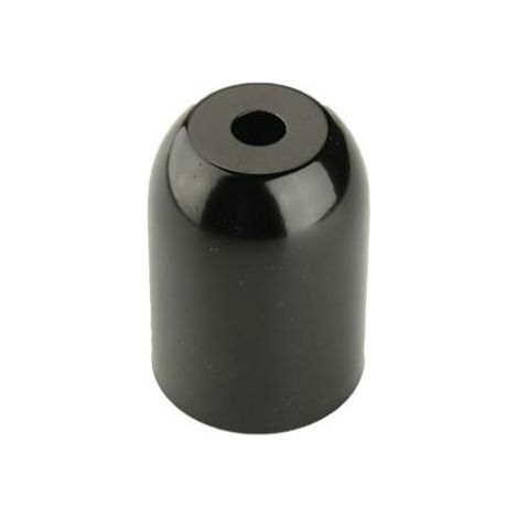 Bicchiere cilindrico fai attacco e27 62x45 mm nero - 0149/ne (1/2)