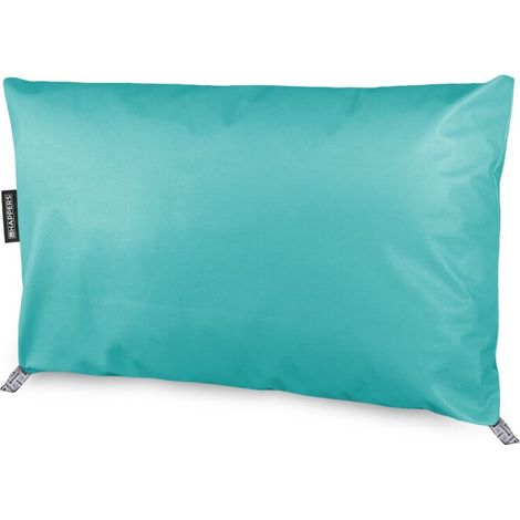 Coussin pour palette Similicuir Extérieur Turquoise Dossier 80x45x25 Turquoise
