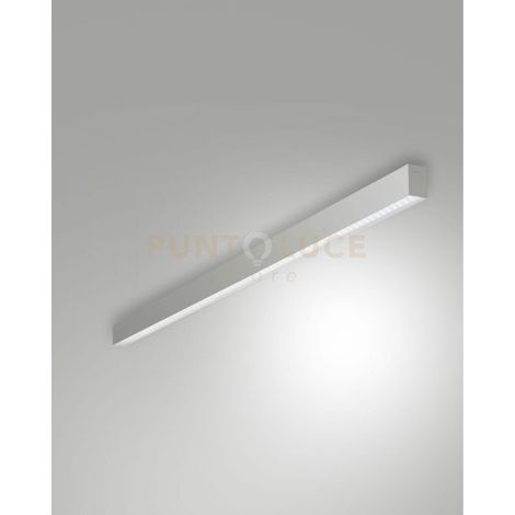 MILLET PLAFONIERA ALLUMINIO A LED 3000K 3380LM 23W PRISMATIC IP40 100CM