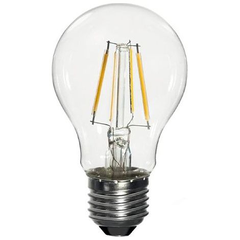 FOX LIGHT Ampoule LED-S19 Filament claire dimmable A60 - E27 - 6.5W - 360° - 2 700K - 806Lm