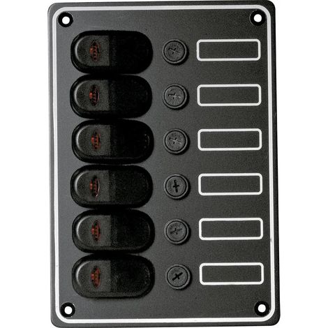 Tableau électrique Plastimo IP65 6 boutons étanche