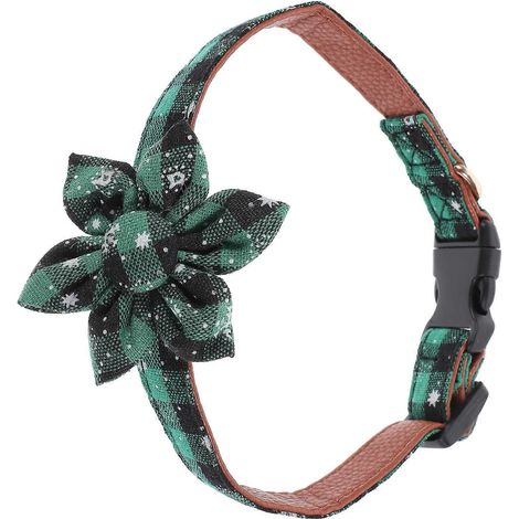 Collar ajustable para perro, collar navideño para gato, 3 piezas para mascotas pequeñas (1/5)