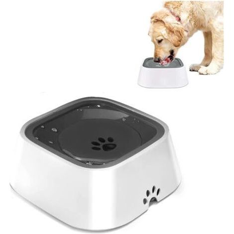 Abreuvoir pour chien Dog, gamelle anti-éclaboussures, zéro déversement dans votre véhicule, abreuvoir à débit lent, distributeur d'eau antidérapant pour animaux (1/3)