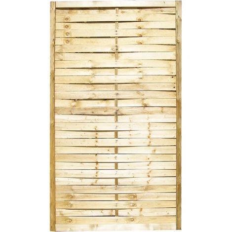 Windschutzpaneel aus imprägniertem Holz 90 x 180