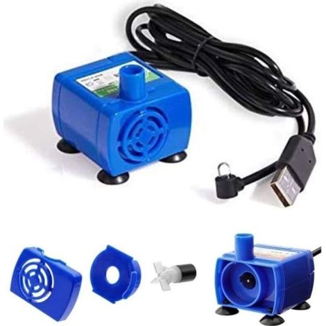 Pompa dell'acqua a LED, lampada per animali domestici, fontana per gatti, accessori per motori, fiori di ricambio per gatti[878] (1/4)
