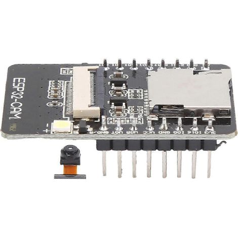 Module ESP32-CAM WiFi Bluetooth avec caméra OV2640, carte de développement pour projets IoT, double antenne, transmission vidéo, capteur intégré, idéal pour domotique et surveillance (1/4)