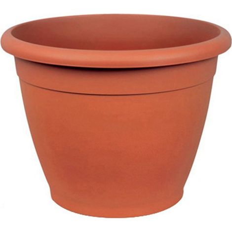Pot de gardénia rond en plastique 32x27cm 509 085
