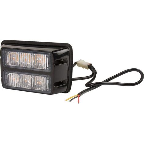 Bocina led naranja 6x3W 12/24V UNIVERSEL LA20010