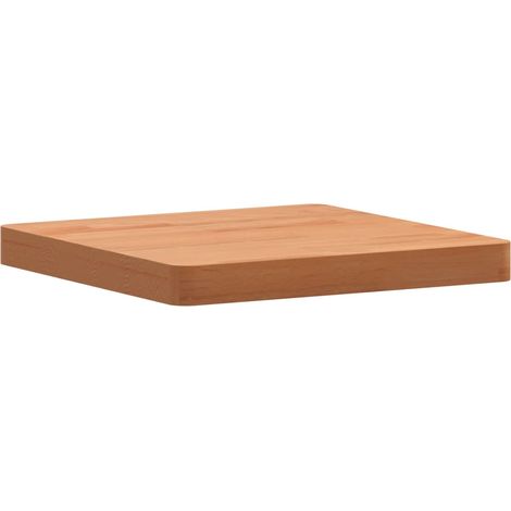 Dessus de table 40x40x4 carré bois massif de hêtre (1/5)