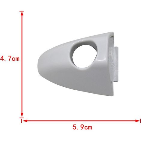 Convient aux poignées de porte extérieures, aux caches décoratifs de la serrure de porte arrière et aux petits caches des quatre poignées de porte peintes des nouveaux modèles Trumpchi GS4 et GS5. (1/4)