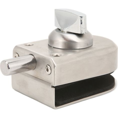 Cilindru de inchidere pentru usi din sticla, inox, 10-12mm, tip cu un singur sens (1/4)