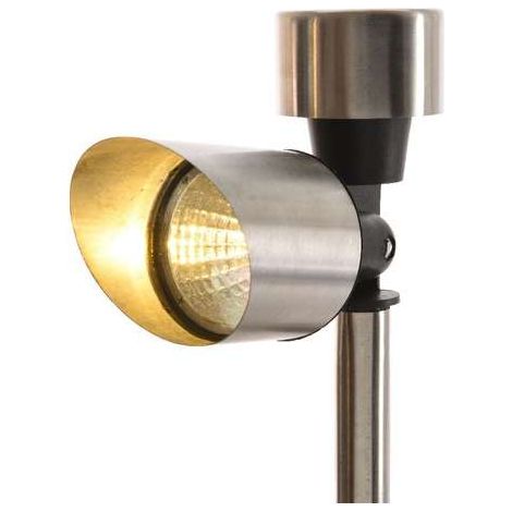 LAMPADA SOLARE ORIENTABILE H24CM ACCIAIO (1/3)