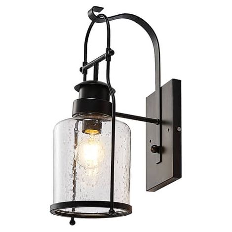 [GEBRAUCHT] B-Ware Lindby Rozalie Wandleuchte Laterne Wandlampe Wandlicht Flurleuchte E27 Schwarz
