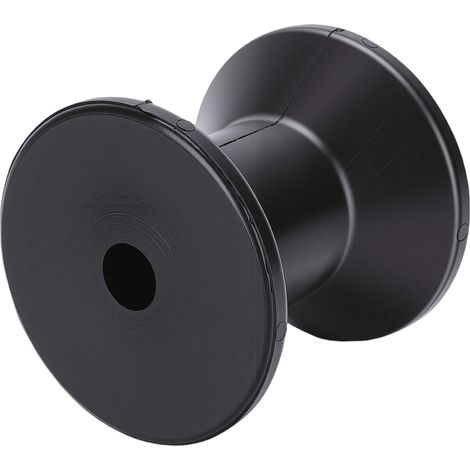 Rouleau de remorque de bateau 3 pouces, haute élasticité TPU, arbre de 14mm, arc noir, résistant à l'usure, Anti-Impact (1/5)