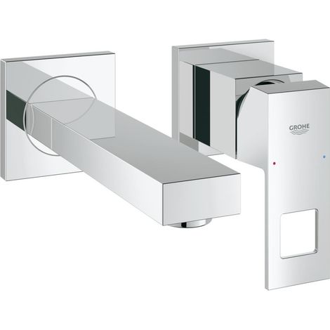 Miscelatore Monocomando Lavabo Grohe 19895000 Installazione a Parete Cromo (1/3)