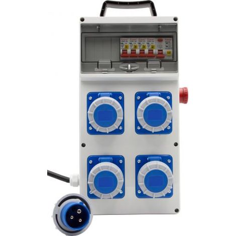 DISTRIBUTORE CORRENTE QUADRO ELETTRICO BSV 4 ITRE2 BRENNENSTUHL (39916) (1/2)