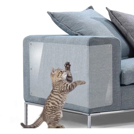 Ruban de formation pour chats anti-griffes, protection adhésive transparente et résistante aux griffes pour canapé, porte, table, meubles (1/5)