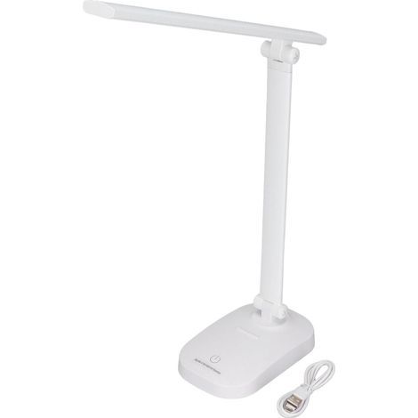 Foldable LED Table Lamp with Eye Protection, 3 Color Lights, USB Rechargeable, for Sewing Workbench (1/5)