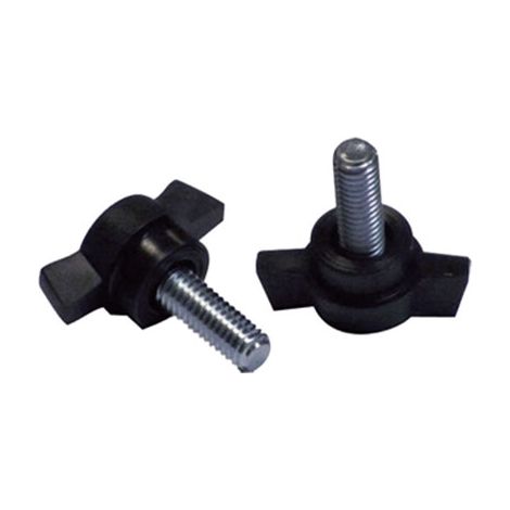 VOLANTINO MASCHIO A FARFALLA - IN ABS PERNO MM 5X15- 25 pezzi