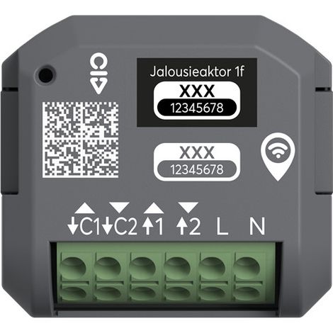 Busch-Jaeger Attuatore per tapparelle 230 V AC free@home wireless (62831 U-WL), 2CKA006710A0040
