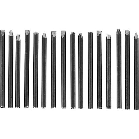 Poinçon De Timbre En Métal, 16pcs Ensemble Timbres Sculpture Modèle (1/5)