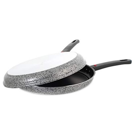 HOME Girafrittata Antiaderente Saltpepper Cm 28 Pentola da cucina Nuovo (1/4)