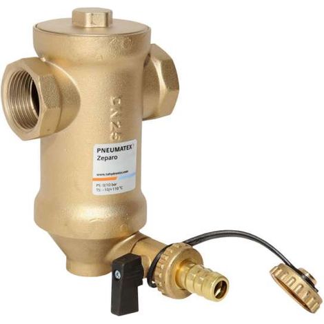 Pneumatex Zeparo ZUD Schlammabscheider ZUD 25 1'' IG 2 m³/h 7892125 (1/2)