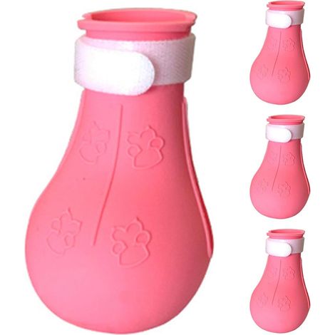 Bottes chat en silicone - bottes anti-rayures chaussures de chat en silicone Protecteur de couvertures de griffe de en pour la coupe des ongles, le toilettage à la maison (1/5)