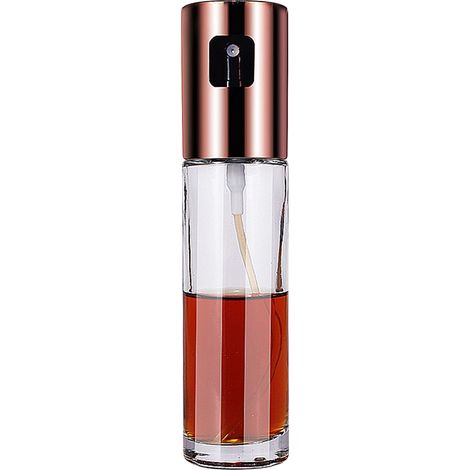 Botella pulverizadora de aceite de oliva, recargable, 100 ml, para cocinar, barbacoas, ensaladas, hornear, asar y cocinar a la parrilla. (1/5)