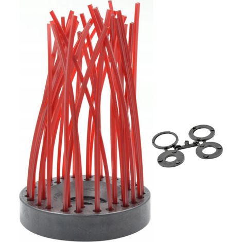 TÊTE DE BROSSE POUR DÉBROUSSAILLEUSES CUBES DE NETTOYAGE NAC NEVADA 6-870NV STRONG (1/2)